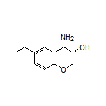 (3S,4S)-4-Amino-6-ethylchroman-3-ol