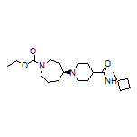 Ethyl (S)-4-[4-[(1-Methylcyclobutyl)carbamoyl]-1-piperidyl]azepane-1-carboxylate