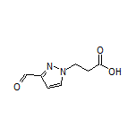 3-(3-Formyl-1-pyrazolyl)propanoic Acid