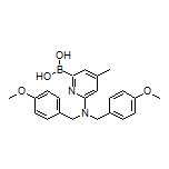 6-[Bis(4-methoxybenzyl)amino]-4-methylpyridine-2-boronic Acid