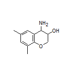 4-Amino-6,8-dimethylchroman-3-ol