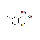 (3S,4S)-4-Amino-6,8-dimethylchroman-3-ol