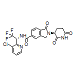 N-[(R)-1-(3-Chloro-2-pyridyl)-2,2,2-trifluoroethyl]-2-[(S)-2,6-dioxo-3-piperidyl]-1-oxoisoindoline-5-carboxamide