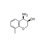 (3R,4R)-4-Amino-8-methylchroman-3-ol