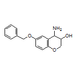 4-Amino-6-(benzyloxy)chroman-3-ol