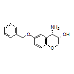 (3S,4S)-4-Amino-6-(benzyloxy)chroman-3-ol