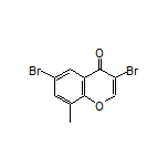 3,6-Dibromo-8-methyl-4H-chromen-4-one