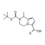 2-Boc-1-methyl-1,2,3,4-tetrahydropyrrolo[1,2-a]pyrazine-6-carboxylic Acid