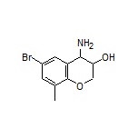 4-Amino-6-bromo-8-methylchroman-3-ol