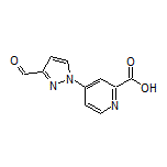 4-(3-Formyl-1H-pyrazol-1-yl)picolinic Acid