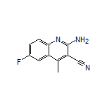 2-Amino-6-fluoro-4-methylquinoline-3-carbonitrile