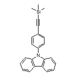 9-[4-[(Trimethylsilyl)ethynyl]phenyl]-9H-carbazole