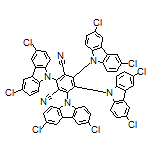 2,4,5,6-Tetrakis(3,6-dichloro-9H-carbazol-9-yl)isophthalonitrile