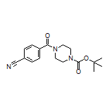 4-(4-Boc-piperazine-1-carbonyl)benzonitrile