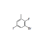 3-Bromo-2-fluoro-5-iodotoluene