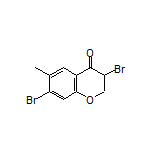 3,7-Dibromo-6-methylchroman-4-one