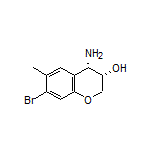 (3S,4S)-4-Amino-7-bromo-6-methylchroman-3-ol