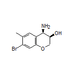 (3R,4R)-4-Amino-7-bromo-6-methylchroman-3-ol