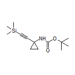 N-Boc-1-[(trimethylsilyl)ethynyl]cyclopropanamine