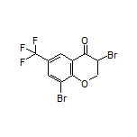 3,8-Dibromo-6-(trifluoromethyl)chroman-4-one