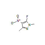 5-Fluoro-1,3-dimethyl-4-nitro-1H-pyrazole