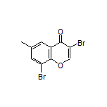 3,8-Dibromo-6-methyl-4H-chromen-4-one