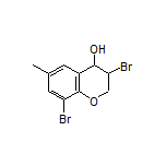 3,8-Dibromo-6-methylchroman-4-ol