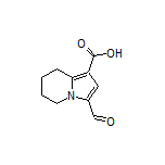 3-Formyl-5,6,7,8-tetrahydroindolizine-1-carboxylic Acid