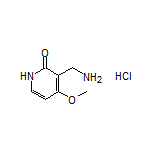 3-(Aminomethyl)-4-methoxypyridin-2(1H)-one Hydrochloride