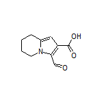 3-Formyl-5,6,7,8-tetrahydroindolizine-2-carboxylic Acid