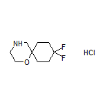 9,9-Difluoro-1-oxa-4-azaspiro[5.5]undecane Hydrochloride