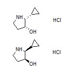 cis-2-Cyclopropylpyrrolidin-3-ol Hydrochloride