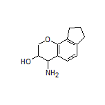 4-Amino-2,3,4,7,8,9-hexahydrocyclopenta[h]chromen-3-ol