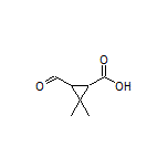 3-Formyl-2,2-dimethylcyclopropanecarboxylic Acid