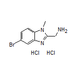 (5-Bromo-1-methyl-2-benzimidazolyl)methanamine Dihydrochloride