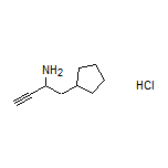 1-Cyclopentyl-3-butyn-2-amine Hydrochloride