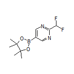 2-(Difluoromethyl)pyrimidine-5-boronic Acid Pinacol Ester