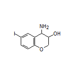 4-Amino-6-iodochroman-3-ol