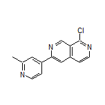 1-Chloro-6-(2-methyl-4-pyridyl)-2,7-naphthyridine