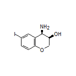 (3R,4R)-4-Amino-6-iodochroman-3-ol