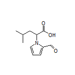 2-(2-Formyl-1-pyrrolyl)-4-methylpentanoic Acid