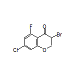 3-Bromo-7-chloro-5-fluorochroman-4-one