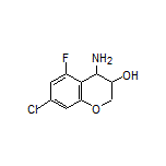 4-Amino-7-chloro-5-fluorochroman-3-ol