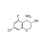 (3S,4S)-4-Amino-7-chloro-5-fluorochroman-3-ol