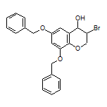 6,8-Bis(benzyloxy)-3-bromochroman-4-ol