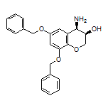 (3R,4R)-4-Amino-6,8-bis(benzyloxy)chroman-3-ol