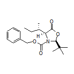 (2S,4S)-4-[(S)-sec-Butyl]-2-(tert-butyl)-3-Cbz-oxazolidin-5-one