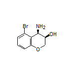 (3R,4R)-4-Amino-5-bromochroman-3-ol