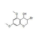 3-Bromo-5,7-dimethoxychroman-4-ol