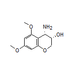 (3S,4S)-4-Amino-5,7-dimethoxychroman-3-ol